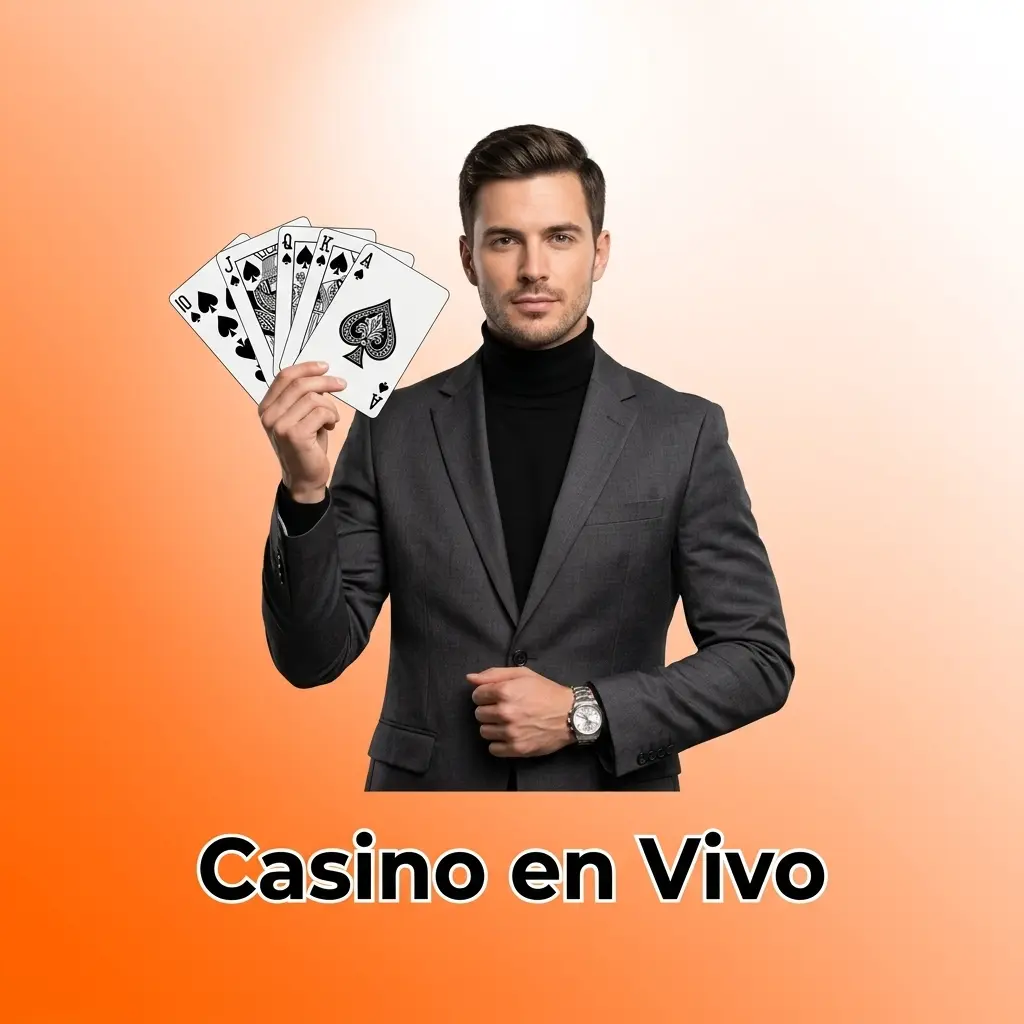 Crupier real en estudio profesional de casino en vivo de 888Sport con ruleta y blackjack en español