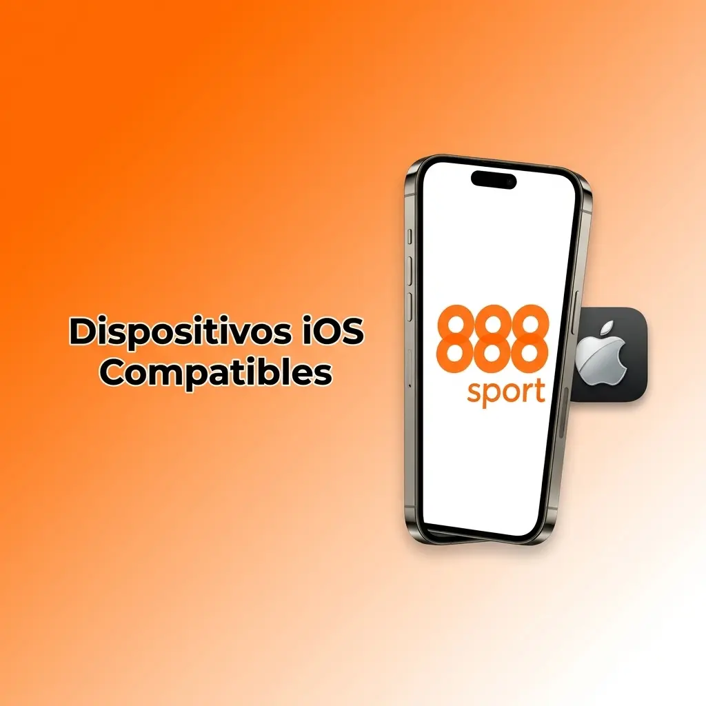 Dispositivos Apple iOS compatibles con la PWA de 888Sport y 888Casino, incluyendo iPhone y iPad modernos