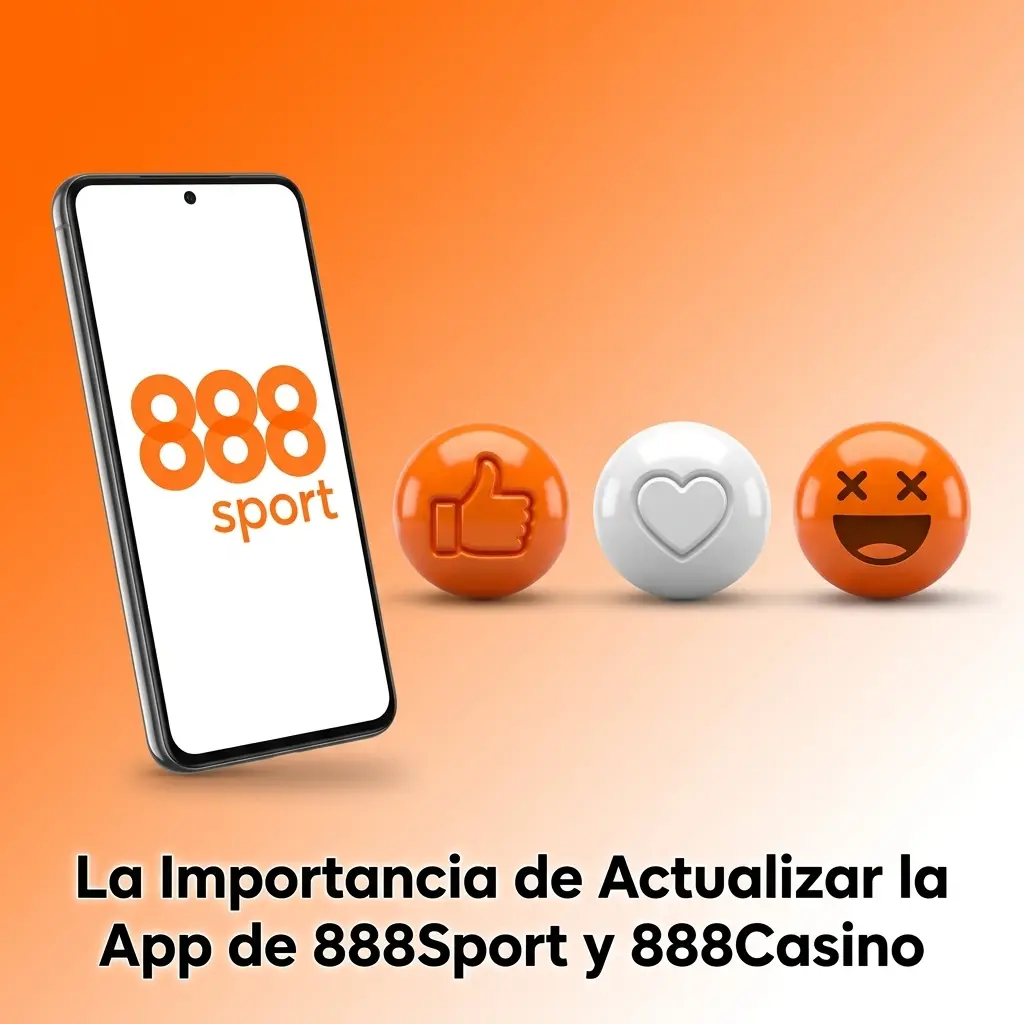 Actualización de la app 888Sport y 888Casino para mayor seguridad, rendimiento y nuevas funcionalidades