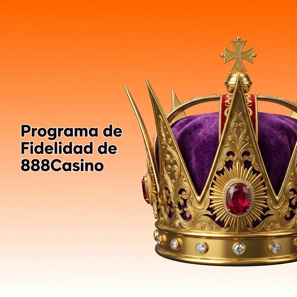 Programa de fidelidad 888Casino con niveles Azul, Plateado, Dorado, Platino y Elite para jugadores en España