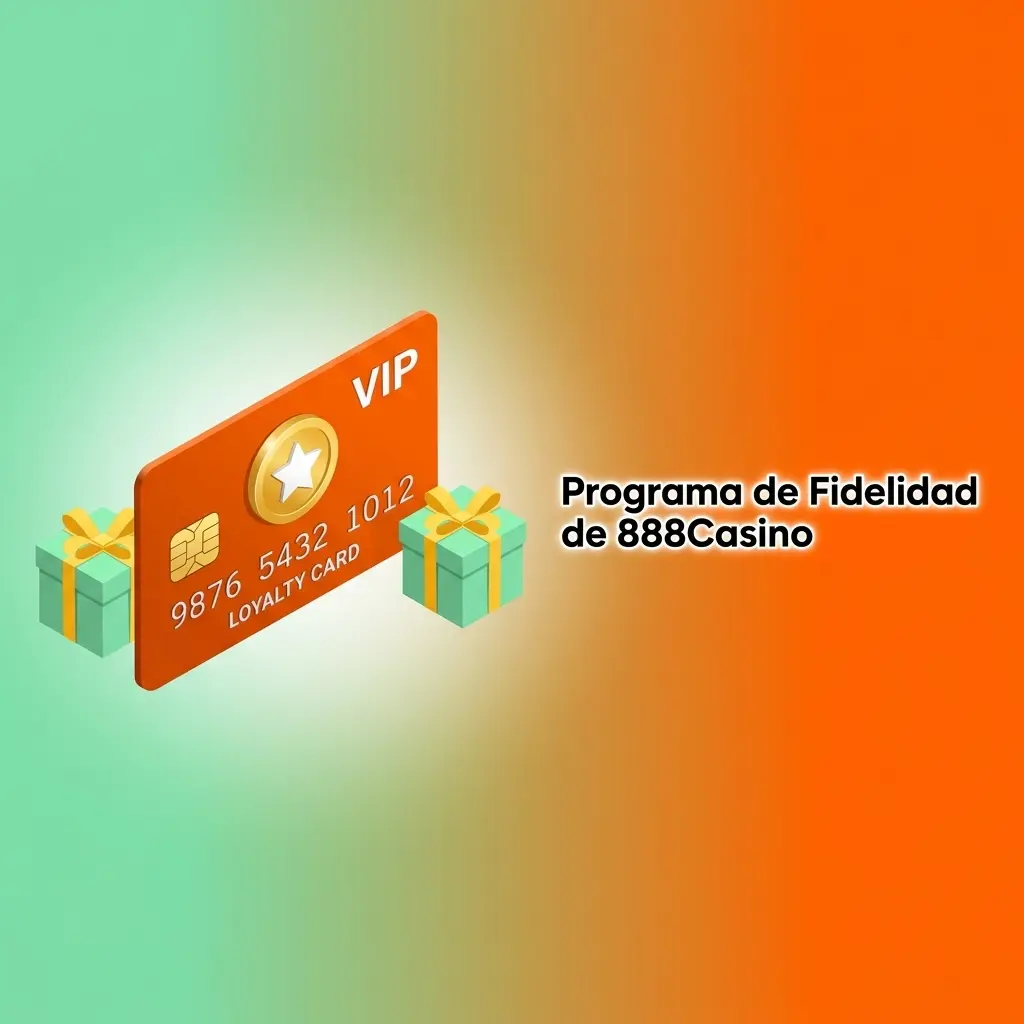 Programa de fidelidad VIP de 888Casino con niveles Bronce, Plata, Oro y Élite basado en Comp Points