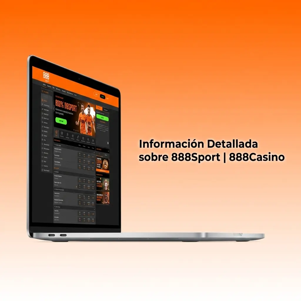 Plataforma 888Sport y 888Casino en España con apuestas deportivas en vivo, casino, app móvil y soporte en español