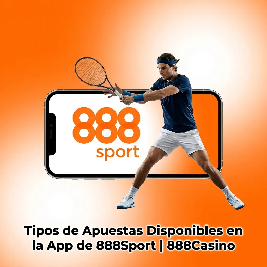 Tipos de apuestas en la app 888Sport: simple, combinada, triple, en directo y al sistema explicados